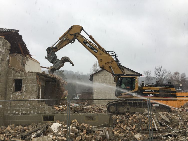 Baustelle Mattenbach in Winterthur