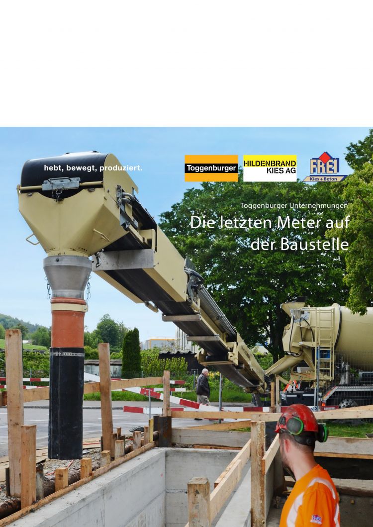 Die letzen Meter auf der Baustelle